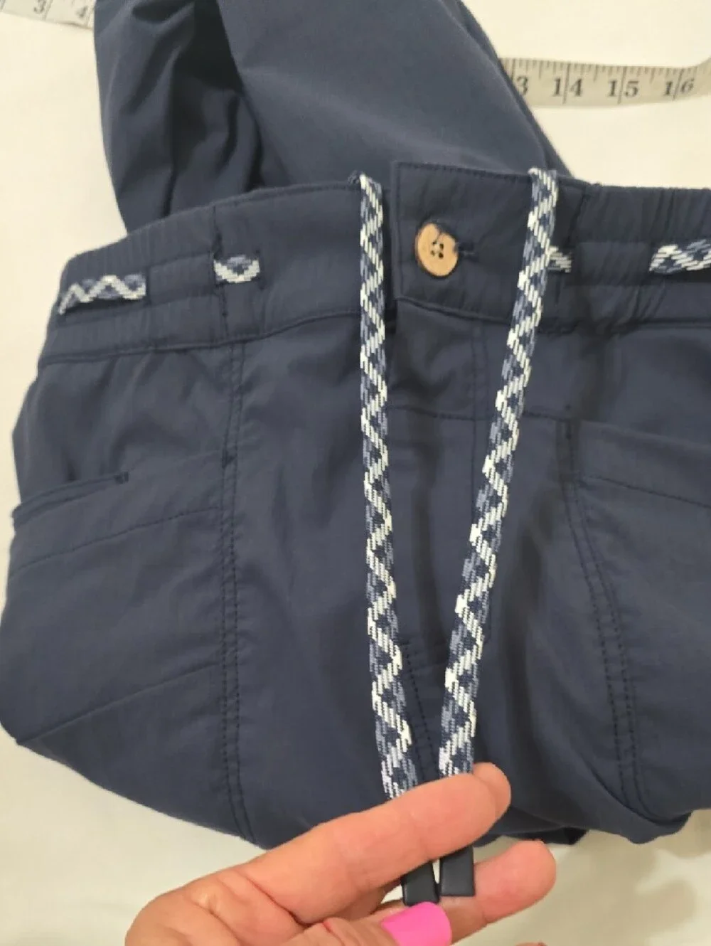 La‎ Sportiva Men's Navy Stretch Jogger Pants S